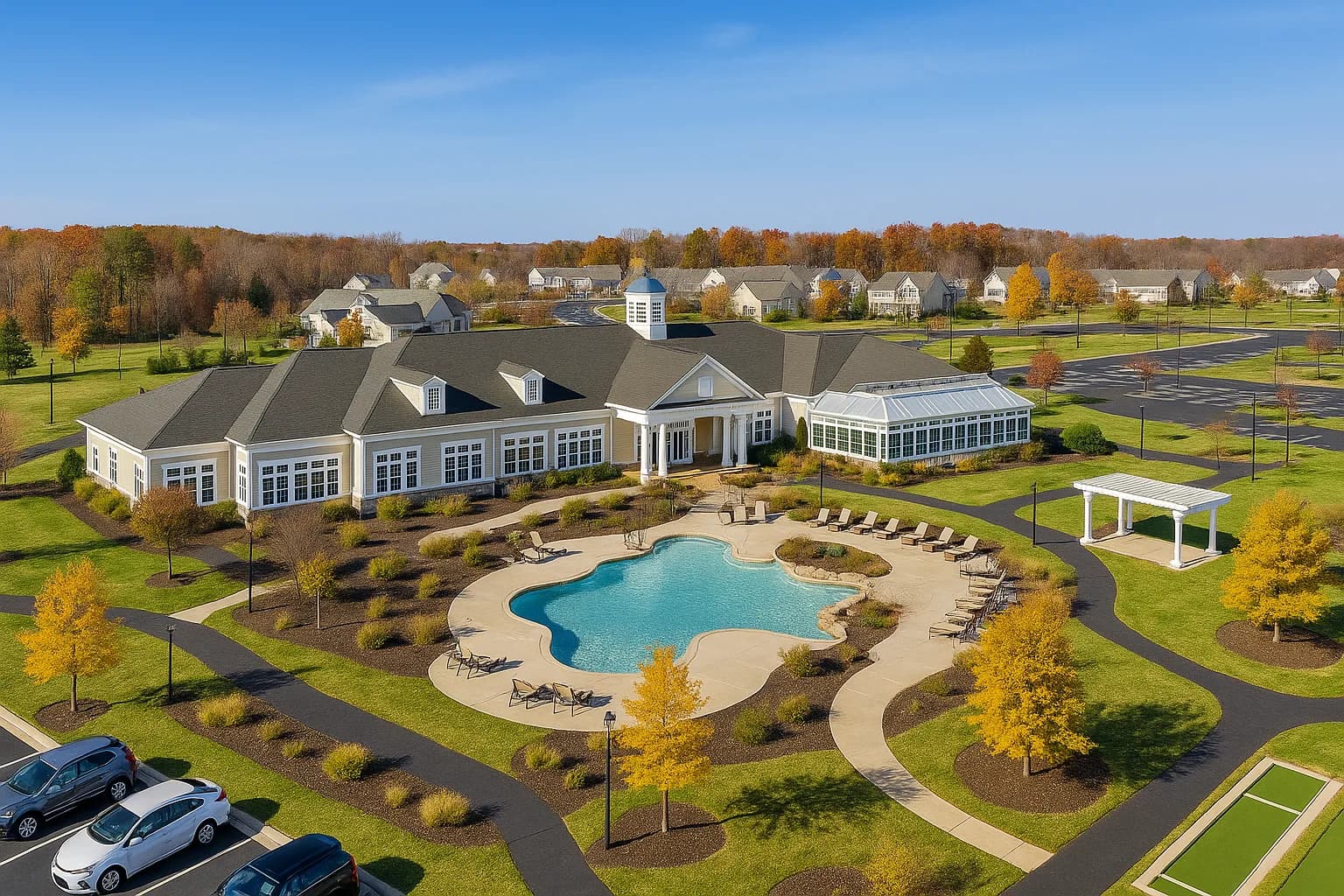 Clubhouse at Four Seasons at Historic Virginia