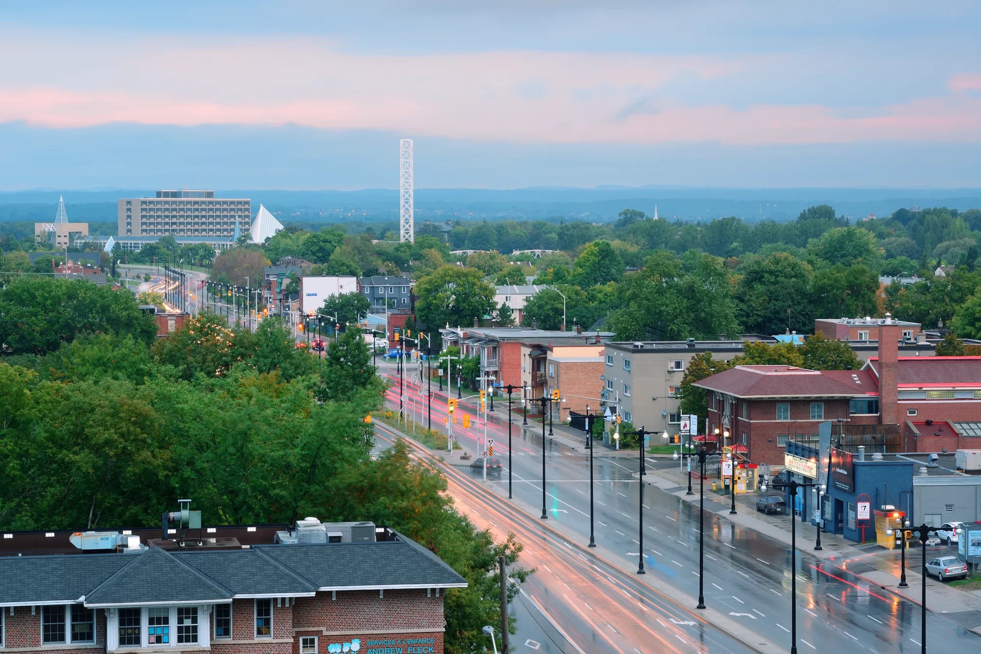 Saintsbury Plaza condominium setting