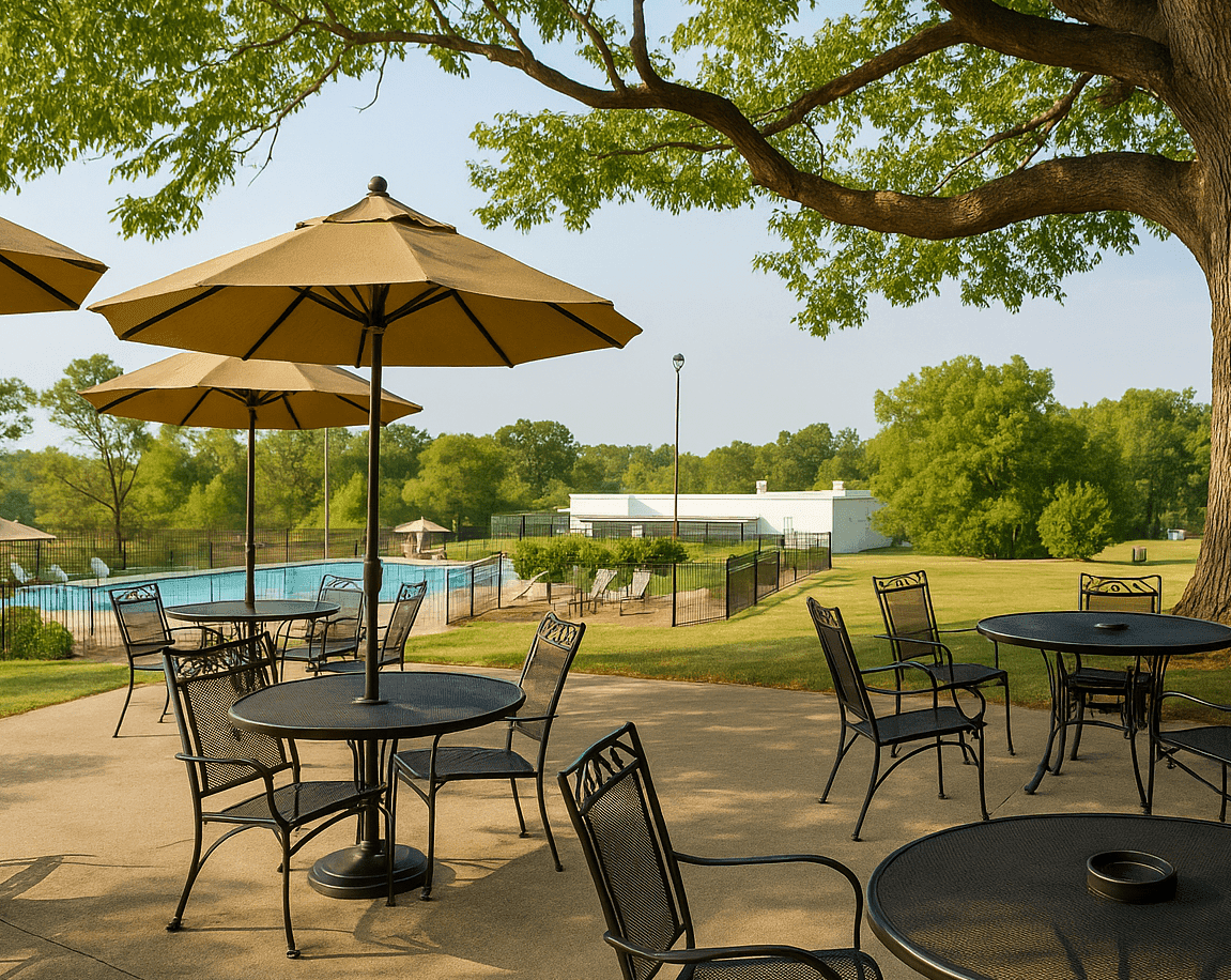Community setting at Vint Hill Manor